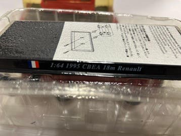 1:43 - Model vrachtwagen (2) - Renault Estafette 1970 CTU;, Nieuw