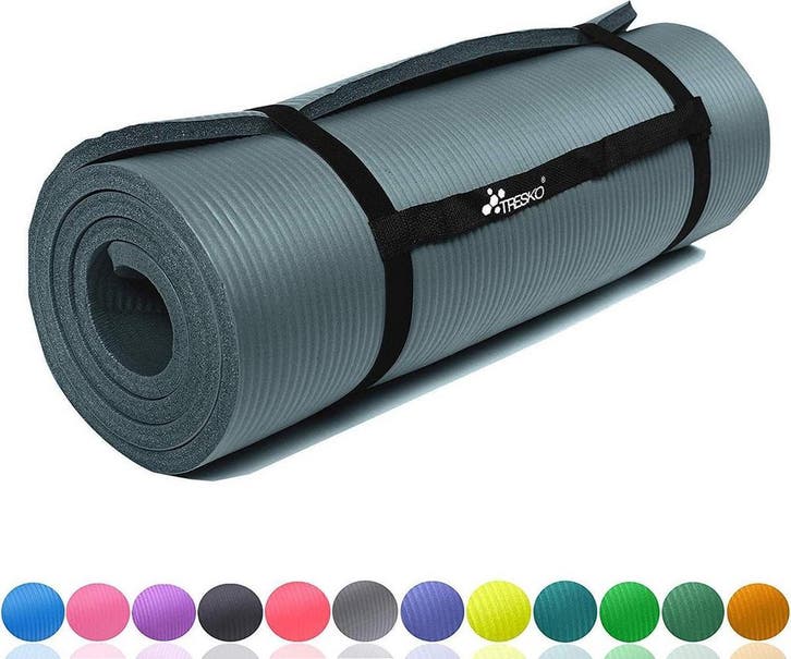 Yogamat - Fitness mat - Sportmat - Yoga mat extra dik - 185x, Sport en Fitness, Yoga en Pilates, Nieuw, Verzenden