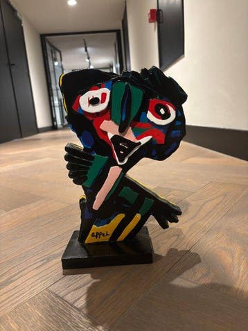 Karel Appel (1921-2006) - Sculpture, Dancing Girl - 30 cm -, Antiek en Kunst