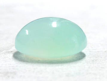 Rare calcédoine Aqua 100 % naturelle Cabochon- 2.68 g