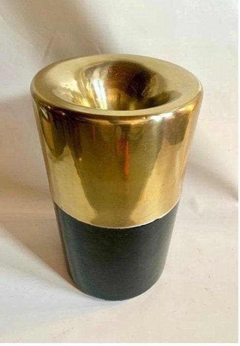 Mid-century modern Bak - Aluminium, Emaille, Verguld -, Antiquités & Art, Curiosités & Brocante