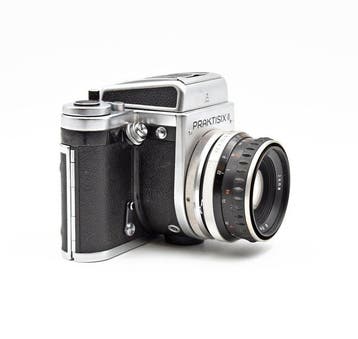 Pentacon Praktisix II + Carl Zeiss Jena Biometar 1:2.8, Nieuw