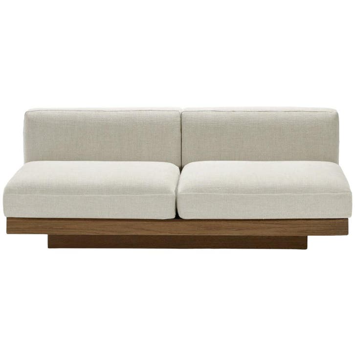 Serax 2-zitszetel Rudoplh Indoor Beige Cognac - Nieuw in, Huis en Inrichting, Zetels | Zetels, 150 tot 200 cm, 100 tot 125 cm