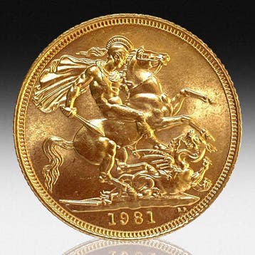 Verenigd Koninkrijk. Elizabeth II. Sovereign 1981