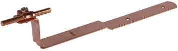 Dehn Cu Roof Conductor Holder For Rd 6-10mm With Brace L, Verzenden, Nieuw