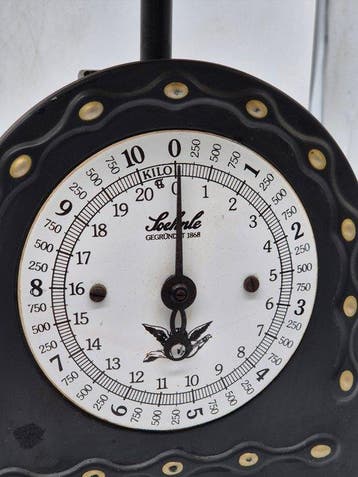 Soehnle – Antike Küchenwaage – Mechanische Standwaage mit