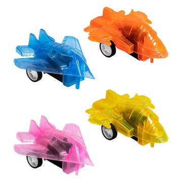 Uitdeelcadeautjes Straaljagers 5cm 4st, Verzenden, Nieuw