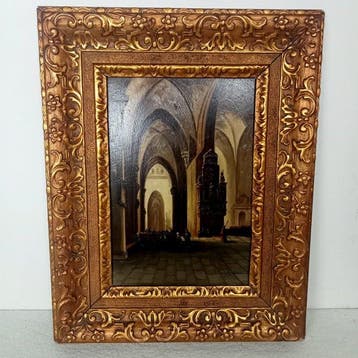 Hollandse School (XX) - Kerkinterieur