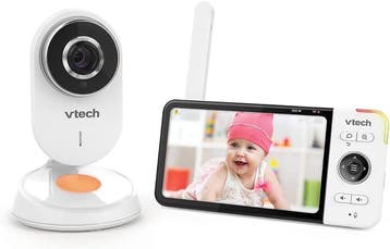 VTech Babyfoon HD 5 inch | Retour deal | 34% korting, Kinderen en Baby's, Babyfoons, Verzenden, Zo goed als nieuw, 250 meter of meer