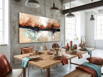 Monika Spiewak - Abstract - Oil Painting Stretched On The