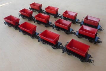 Märklin H0 - 4513 - Ensemble de train (12) - camions-bennes