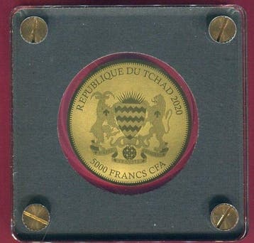 Tsjaad. 5000 Francs 2020 - Springbock (Zonder minimumprijs), Postzegels en Munten