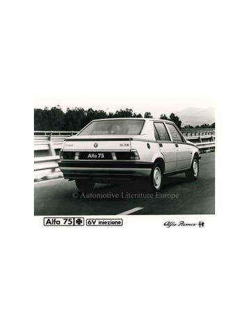 1987 ALFA ROMEO 75 QV V6 INIEZIONE PERSFOTO