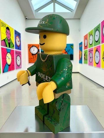 WASE - Speelgoed figuur ROLEX FIGURINE 45 cm - 2020+ -, Antiek en Kunst