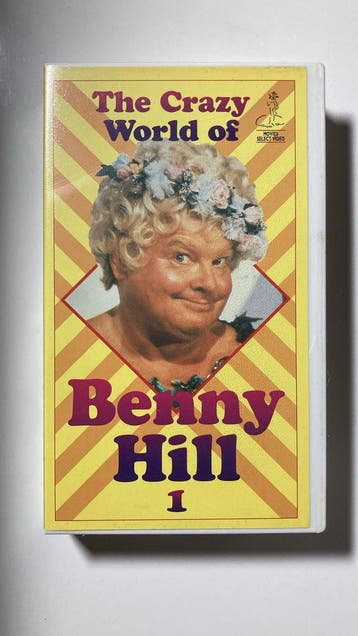 THE CRAZY WORLD OF BENNY HILL VOLUME 1 (VHS), CD & DVD