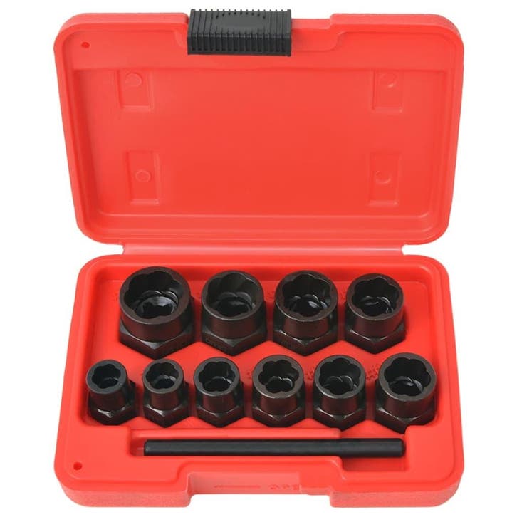 vidaXL Boutverwijdering set 11-delig staal, Bricolage & Construction, Outillage | Outillage à main, Envoi