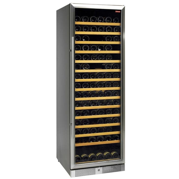 Wijnkast vitrine, geventileerd, roestvrijstalen deur, 375 Lt, Articles professionnels, Horeca | Équipement de cuisine, Envoi