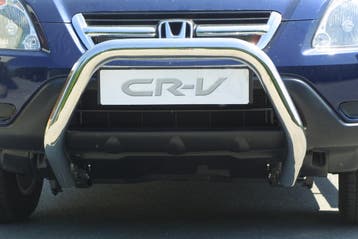 Pushbar | geschikt voor Honda | CR-V 02-04 5d suv. | RVS rvs, Verzenden