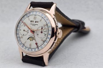 Chronographe Suisse - Triple Calendar Chronograph Moonphase, Handtassen en Accessoires, Horloges | Heren, Nieuw