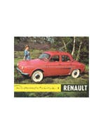 1958 RENAULT DAUPHINE BROCHURE NEDERLANDS, Ophalen of Verzenden