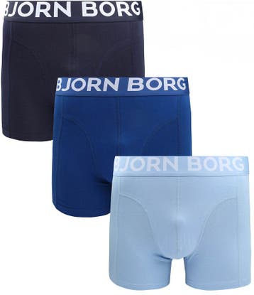 Bjorn Borg Boxers 3Pack Blauw maat M Heren, Kleding | Heren, Ondergoed, Verzenden, Bjorn Borg, Boxer