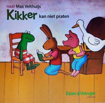 Kikker en vriendjes - Kikker kan niet praten (auteur: Max, Verzenden
