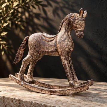 L’univers équestre - sculptuur, Classical Rocking Horse