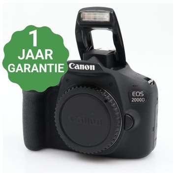10% korting | Canon EOS 2000D body | Tweedehands, Verzenden, Zo goed als nieuw, Canon