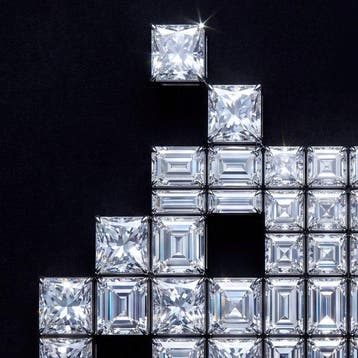 Kleury.art - [XL MATTE PAPER] The Diamond Invader by, Nieuw