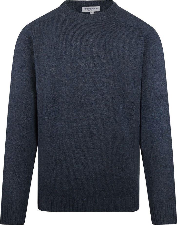 McGregor Trui Lamswol Melange Navy maat Maat 52/54 (L) Heren, Kleding | Heren, Truien en Vesten, Blauw, Nieuw, Maat 52/54 (L)