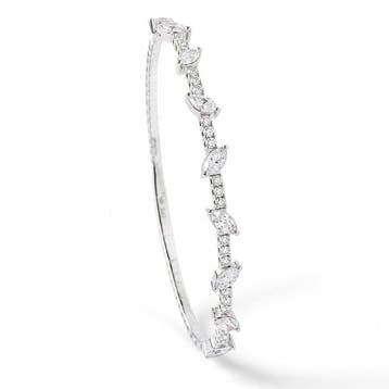 Armband - 14 karaat Witgoud - 2.42ct. tw. Diamant, Nieuw