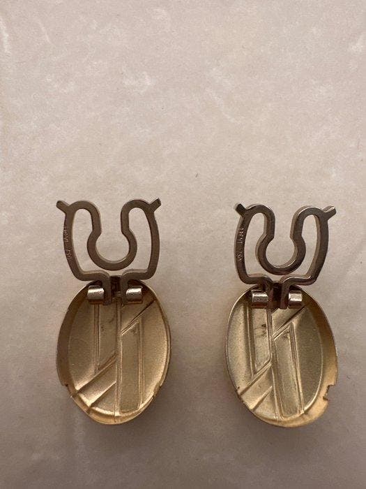 Manchetknopen - 18 karaat Geel goud, Bijoux, Sacs & Beauté, Bijoux anciens