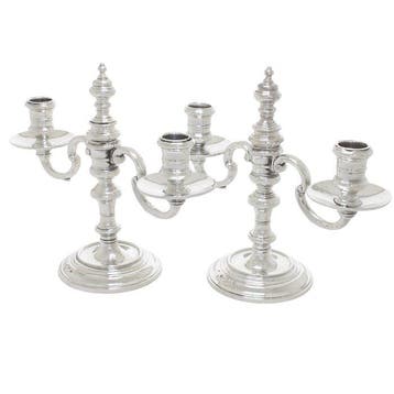 William Comyns & Sons Ltd - Kandelaber (2) - .925 zilver -