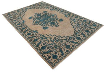 Handgeknoopte designer tapijt met Heriz-patroon - nieuw -, Nieuw