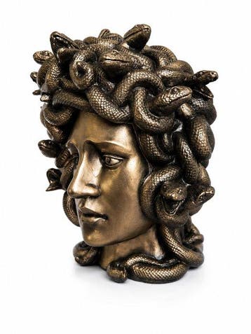sculptuur, Medusa – Indrukwekkende Mythologische Sculptuur, Antiek en Kunst