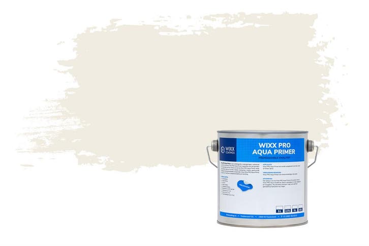 Wixx PRO Aqua Primer RAL 9010 | Zuiver Wit 1L, Bricolage & Construction, Peinture, Vernis & Laque, Envoi