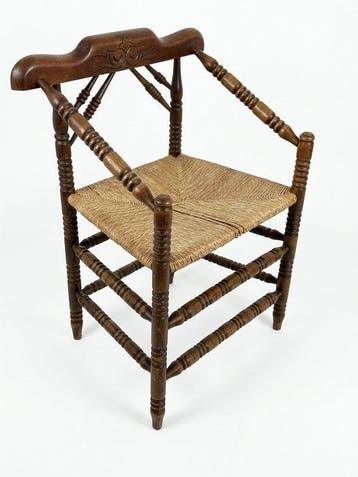 Stoel - Hout, Rattan