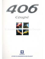 2000 PEUGEOT 406 COUPE BROCHURE DUTCH, Nieuw