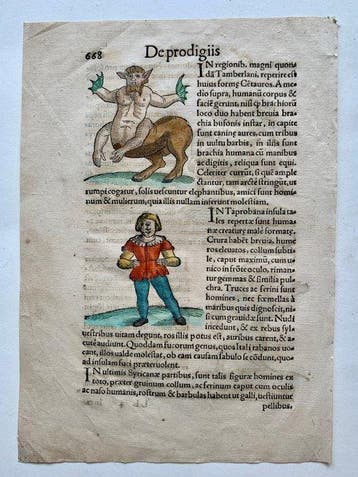 World - Illustreerd blad uit de Renaissance; Conrad, Nieuw