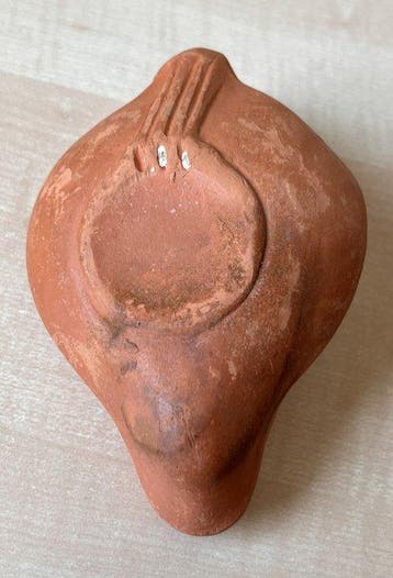 Oud-Romeins, Keizerrijk Terracotta olielamp (Zonder