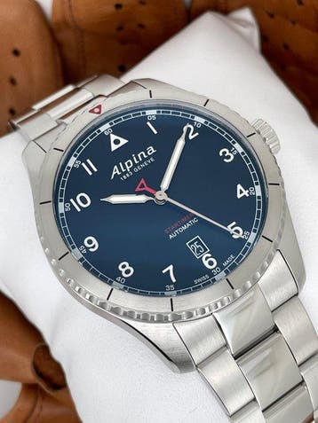 Alpina - Startimer Pilot Automatic - AL-525BW4S26B - Homme -, Nieuw