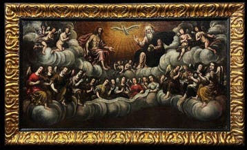 École du Pérou (c. 1750) - La Cour Céleste - XL