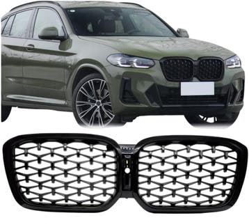 Grillen set | Nieren | geschikt voor BMW X3 G01 X4 G02 iX3 G, Verzenden, Nieuw, BMW