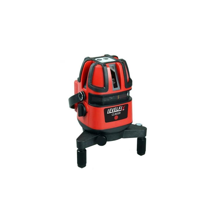 Levelfix 554005 CL805R Multilijnlaser – Rood – Zelfnivellere, Muziek en Instrumenten, Licht en Laser, Verzenden