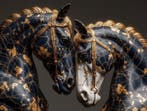 Yamila - Nobleza Restaurada: Caballos de Gala con Costuras