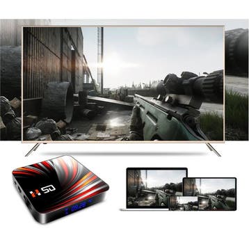 H50 TV Box Mediaspeler Android 10 - 4K - Kodi - 2GB RAM -, Verzenden, Nieuw