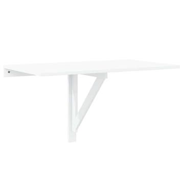 Wandtafel inklapbaar wit - Slimme ruimtebespaarder voor j..., Huis en Inrichting, 100 tot 150 cm, Verzenden, Zo goed als nieuw
