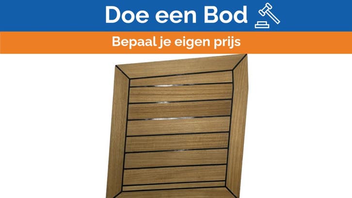 Bieden: UD7520 Teak Marine Access Hatch Port, Sports nautiques & Bateaux, Wakeboard, Enlèvement ou Envoi
