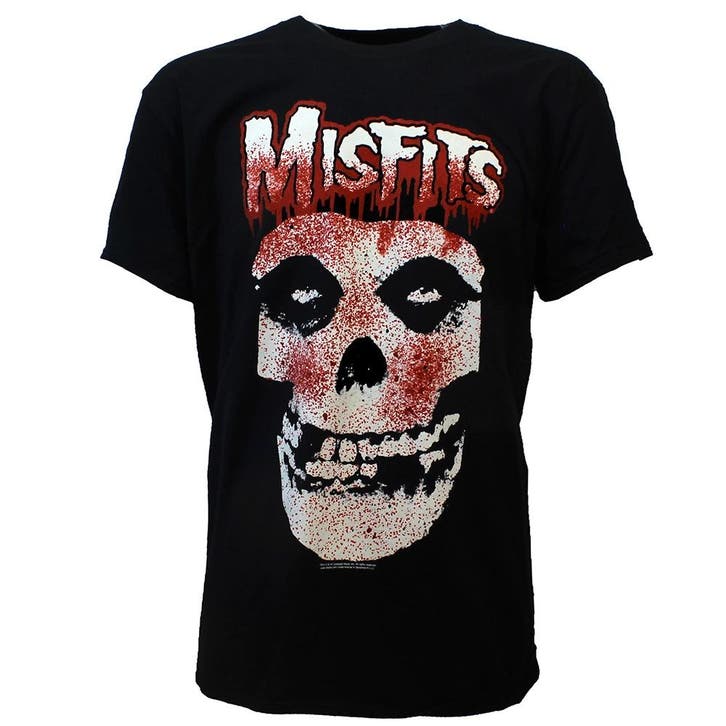 Misfits Bleeding Skull T-Shirt - Officiële Merchandise, Kleding | Heren, T-shirts
