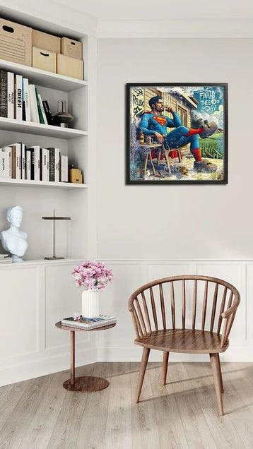 Original Luc Best - Superman - After Work, Nieuw